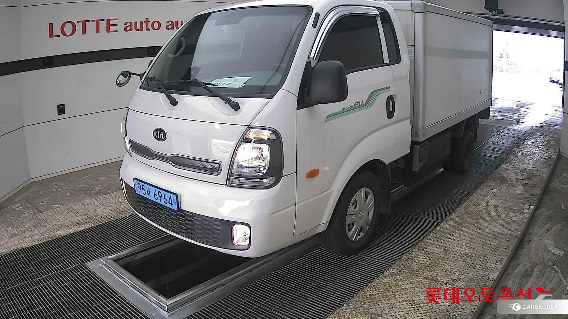 Kia Bongo Ⅲ EV Low-phase Built-in Car 2021 Белый из Кореи, фото 5