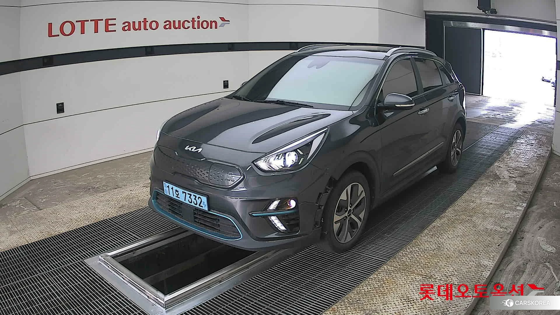 Kia Niro EV 2022 Interstellagray из Кореи, фото 5