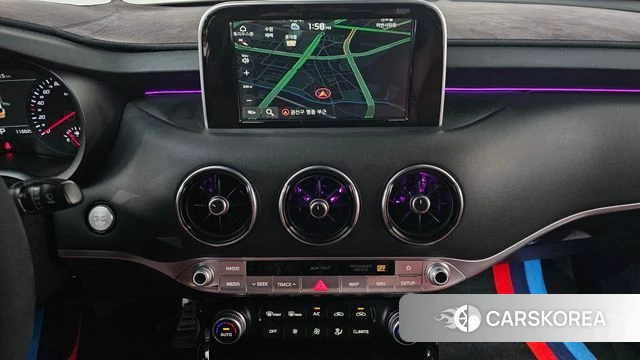 Kia Stinger 2018 Черный из Кореи, фото 5