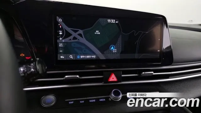 Hyundai Avante (CN7) 2022 Белый из Кореи, фото 5