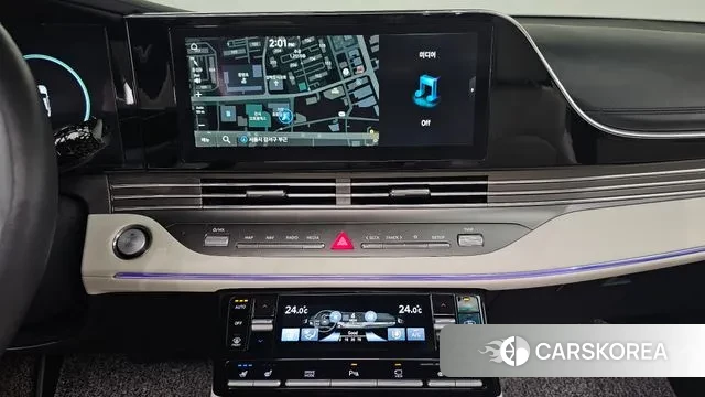 Hyundai The New Grandeur IG 2021 Черный из Кореи, фото 5