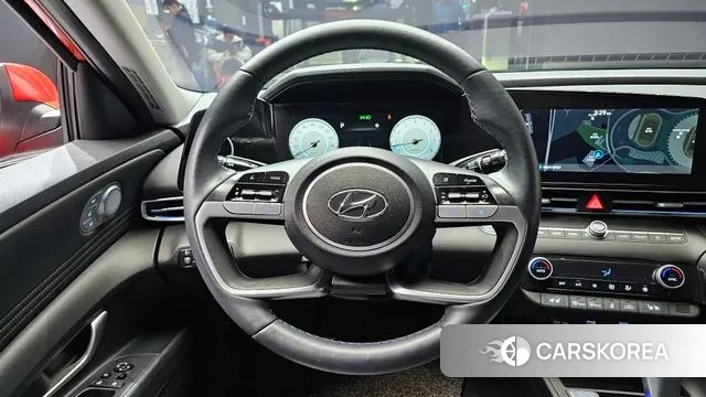 Hyundai Avante (CN7) 2021 Красный из Кореи, фото 5