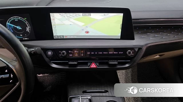 Kia K8 Hybrid 2023 Белый из Кореи, фото 5