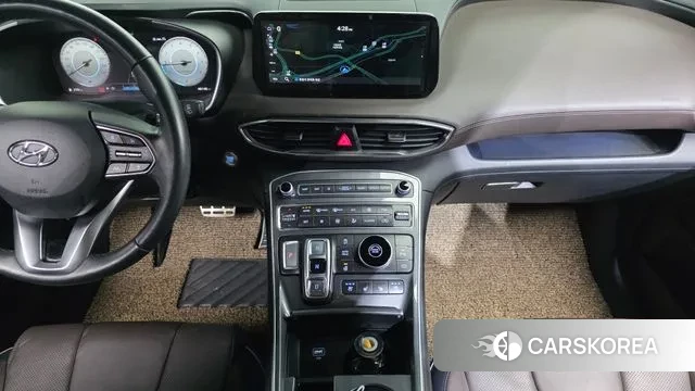 Hyundai The New Santa Fe 2021 Черный из Кореи, фото 5