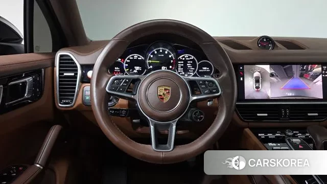 Porsche Cayenne (PO536) 2022 Черный из Кореи, фото 5