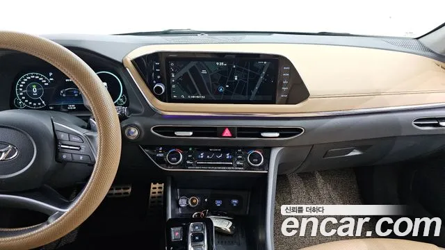 Hyundai Sonata Hybrid (DN8) 2021 Черный из Кореи, фото 5