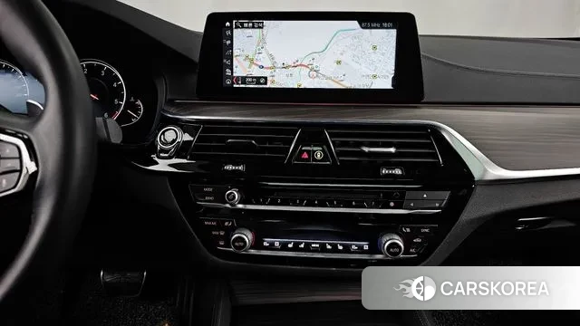 BMW 5 Series (G30) 2018 Черный из Кореи, фото 5