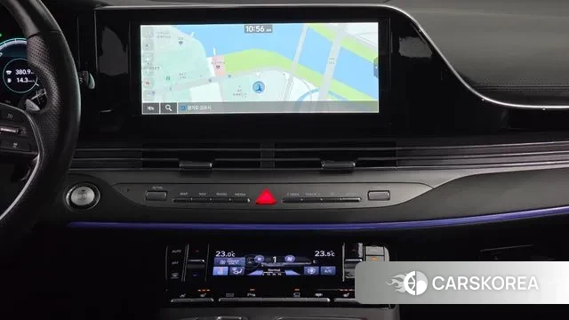 Hyundai The New Grandeur IG Hybrid 2021 Серый из Кореи, фото 5