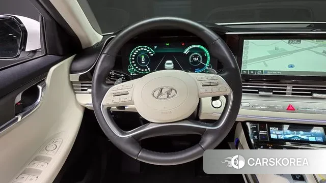 Hyundai The New Grandeur IG Hybrid 2022 Белый из Кореи, фото 5