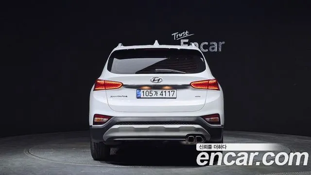 Hyundai Santa Fe TM 2019 Белый из Кореи, фото 5