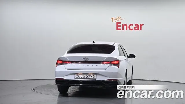 Hyundai Avante (CN7) 2021 Белый из Кореи, фото 5