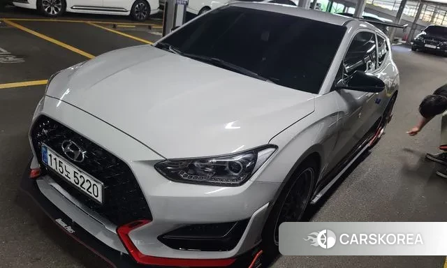 Hyundai Veloster (JS) 2020 Серебристо-серый из Кореи, фото 5