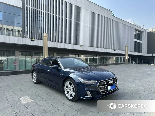 Audi A7L 2024 Синий из Китая, фото 5