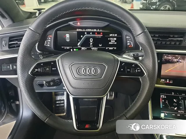 Audi S7 (4K) 2022 Серый из Кореи, фото 5