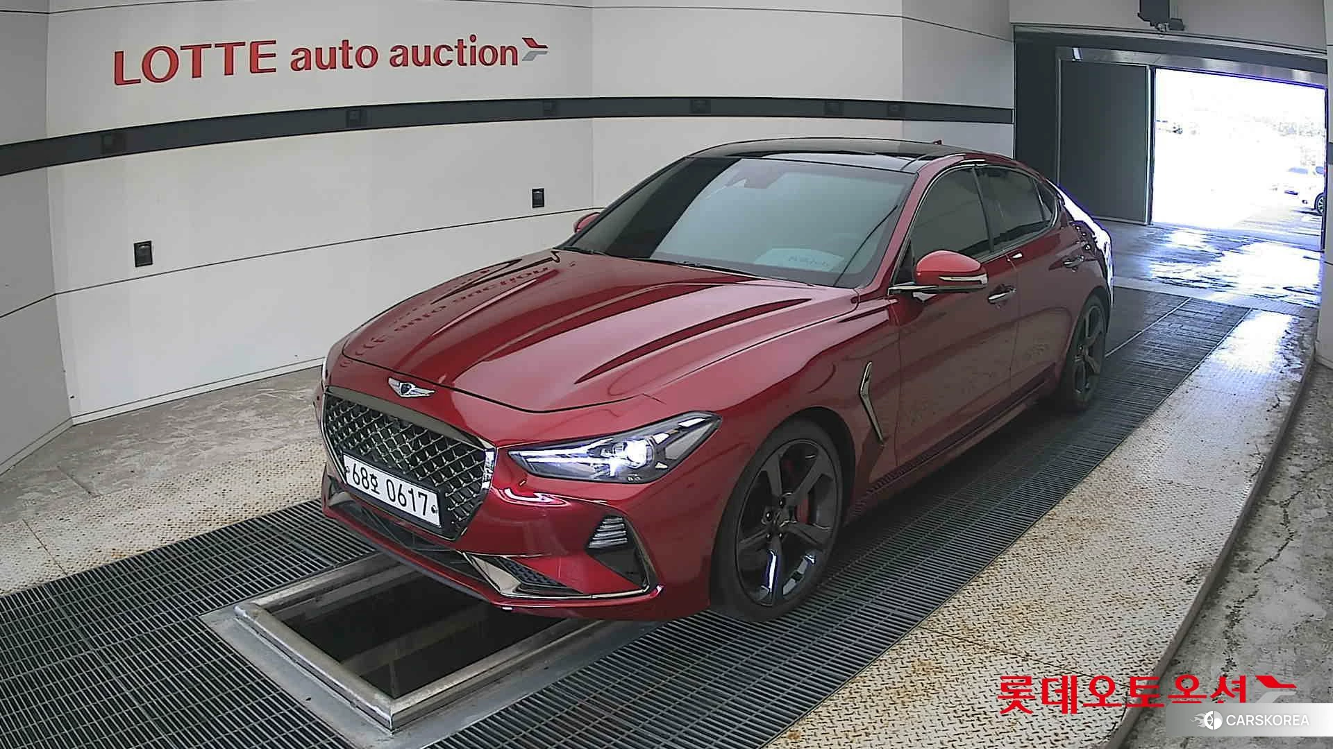 Hyundai G70 2019 Blazing Red из Кореи, фото 5