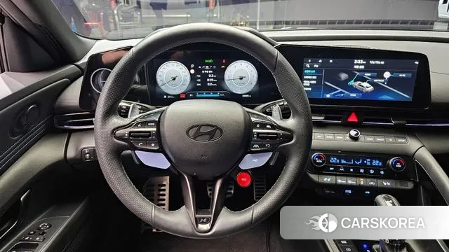 Hyundai The New Avante (CN7) 2023 Черный из Кореи, фото 5