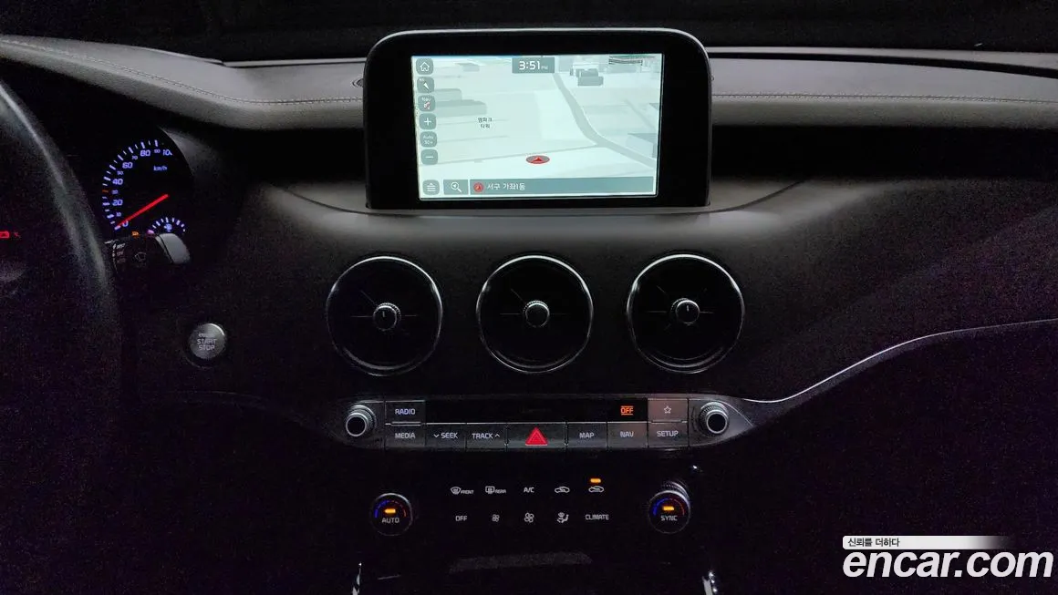 Kia Stinger 2018 Красный из Кореи, фото 5