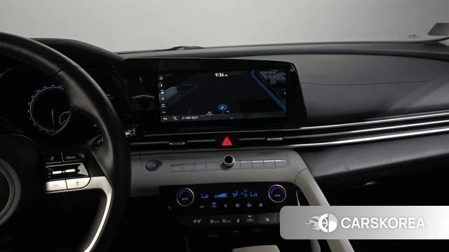 Hyundai Avante Hybrid (CN7) 2021 Белый из Кореи, фото 5