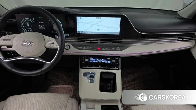 Hyundai The New Grandeur IG Hybrid 2022 Белый из Кореи, фото 5