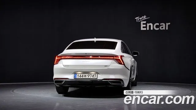 Kia K8 Hybrid 2021 Белый из Кореи, фото 5