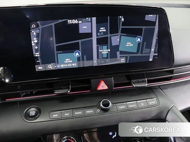 Hyundai Avante (CN7) 2022 Серебристо-серый из Кореи, фото 5