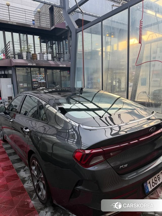 Kia K5 3rd generation 2020 Серебристо-серый из Кореи, фото 5