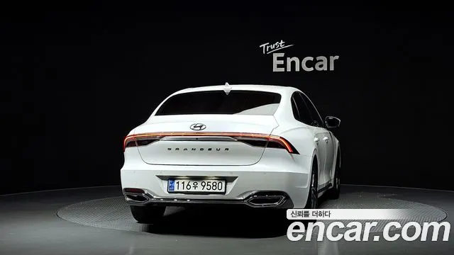 Hyundai The New Grandeur IG 2021 Белый из Кореи, фото 5