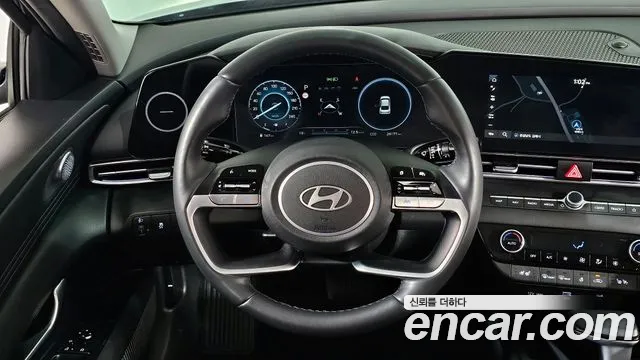 Hyundai The New Avante (CN7) 2024 Черный из Кореи, фото 5