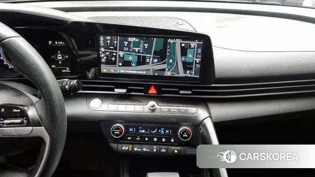 Hyundai Avante Hybrid (CN7) 2021 Белый из Кореи, фото 5