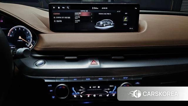 Genesis G80 (RG3) 2021 Синий из Кореи, фото 5