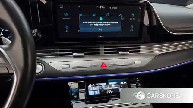 Hyundai The New Grandeur IG Hybrid 2021 Черный из Кореи, фото 5