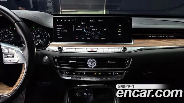 Kia The New K9 2nd generation 2021 Черный из Кореи, фото 5