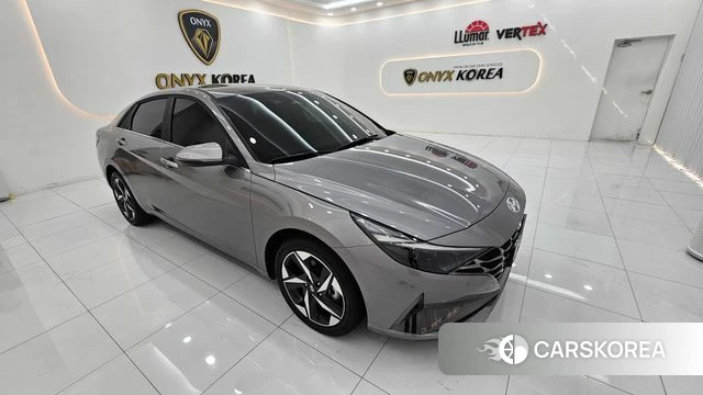 Hyundai Avante (CN7) 2023 Серебристо-серый из Кореи, фото 5