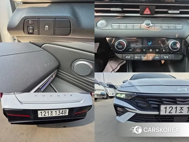 Hyundai The New Avante (CN7) 2024 Белый из Кореи, фото 5