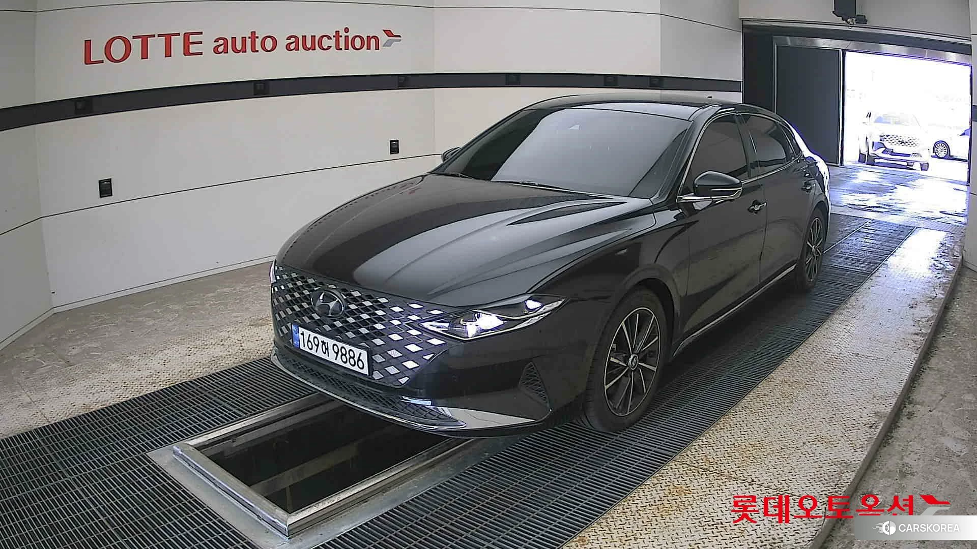 Hyundai Grandeur 2023 Abyss Black Pearl из Кореи, фото 5