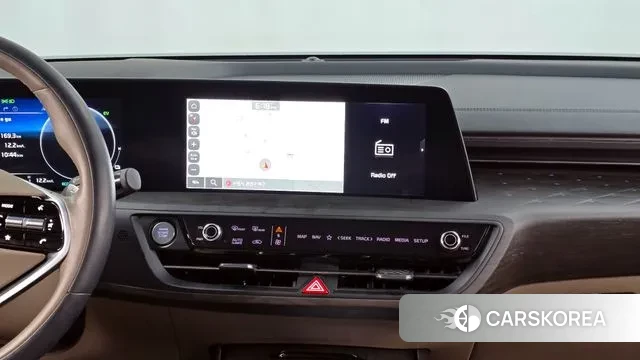 Kia K8 Hybrid 2023 Белый из Кореи, фото 5