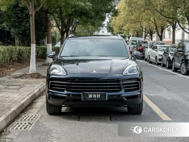 Porsche Cayenne E-Hybrid 2021 Синий из Китая, фото 5