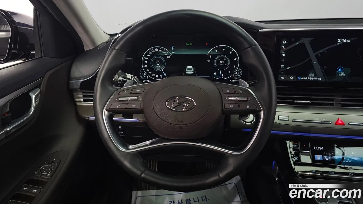 Hyundai The New Grandeur IG 2020 Синий из Кореи, фото 5