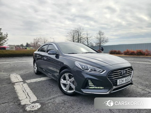 Hyundai Sonata New Rise 2018 Серебристо-серый из Кореи, фото 5