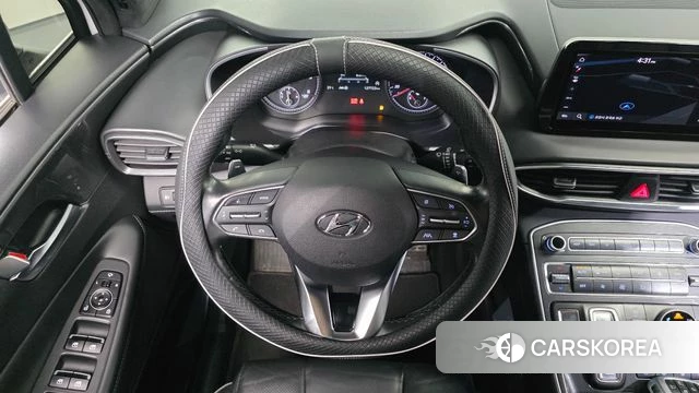 Hyundai The New Santa Fe 2021 Белый из Кореи, фото 5
