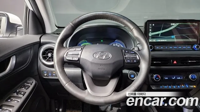 Hyundai The New Kona Hybrid 2022 Белый из Кореи, фото 5
