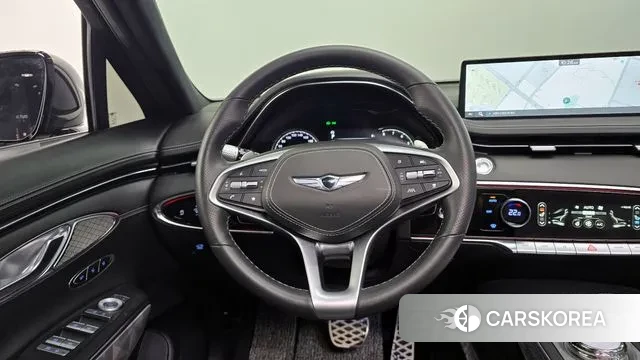 Genesis GV70 2022 Черный из Кореи, фото 5