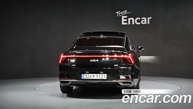 Kia K8 Hybrid 2021 Черный из Кореи, фото 5