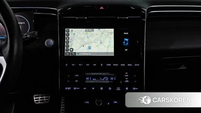 Hyundai Tucson Hybrid (NX4) 2022 Черный из Кореи, фото 5