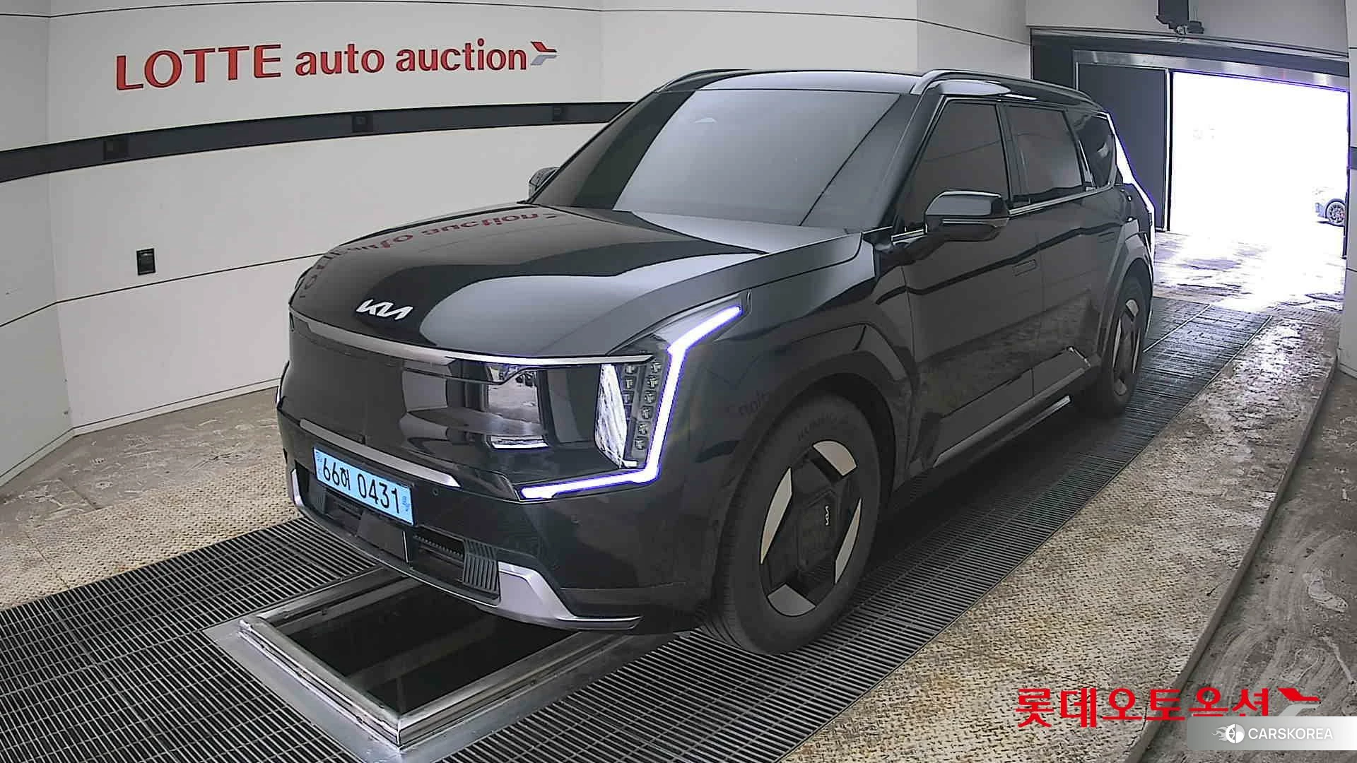 Kia EV9 2024 Aurora Black Pearl из Кореи, фото 5