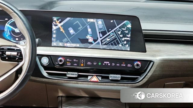 Kia K8 Hybrid 2021 Черный из Кореи, фото 5