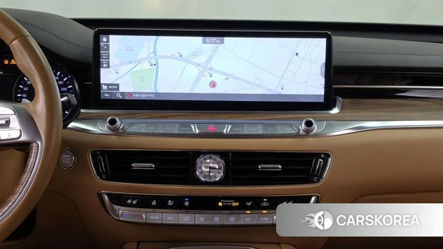 Kia The New K9 2nd generation 2022 Темно-зеленый из Кореи, фото 5