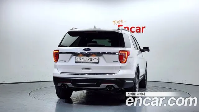 Ford Explorer 2018 Белый из Кореи, фото 5