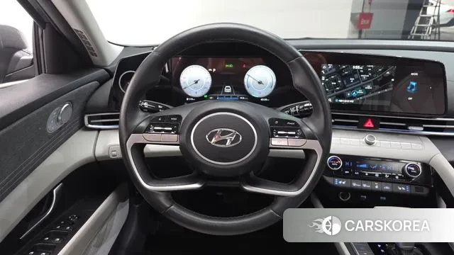 Hyundai Avante Hybrid (CN7) 2022 Серый из Кореи, фото 5