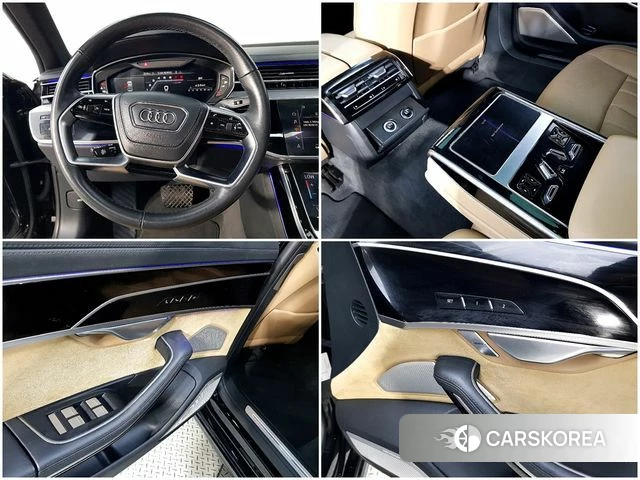 Audi A8 (D5) 2021 Черный из Кореи, фото 5